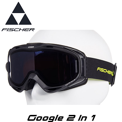 Гірськолижна маска FISCHER Google 2 In 1, фото 1