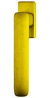 Оконная ручка на прямоугольной розетке Forme Sky 490DK усиленное золото (Италия)