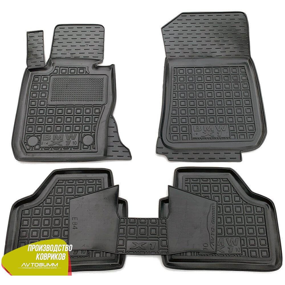 Автомобільні килимки в салон БМВ Х1 BMW X1 (E84) 2008-2014 (Avto-Gumm), фото 1