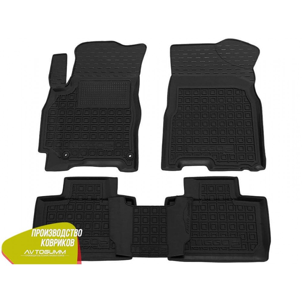 Автомобільні килимки в салон Чері Тіго 2 Chery Tiggo 2 2017- (Avto-Gumm), фото 1