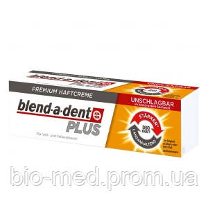BLENDADENT Plus Dual Power, Extra Stark, Клей для протезів, 40 г, фото 1