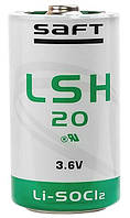 Літієва Батарейка SAFT LSH20, R20/D, 3.6 V, LiSOCl2
