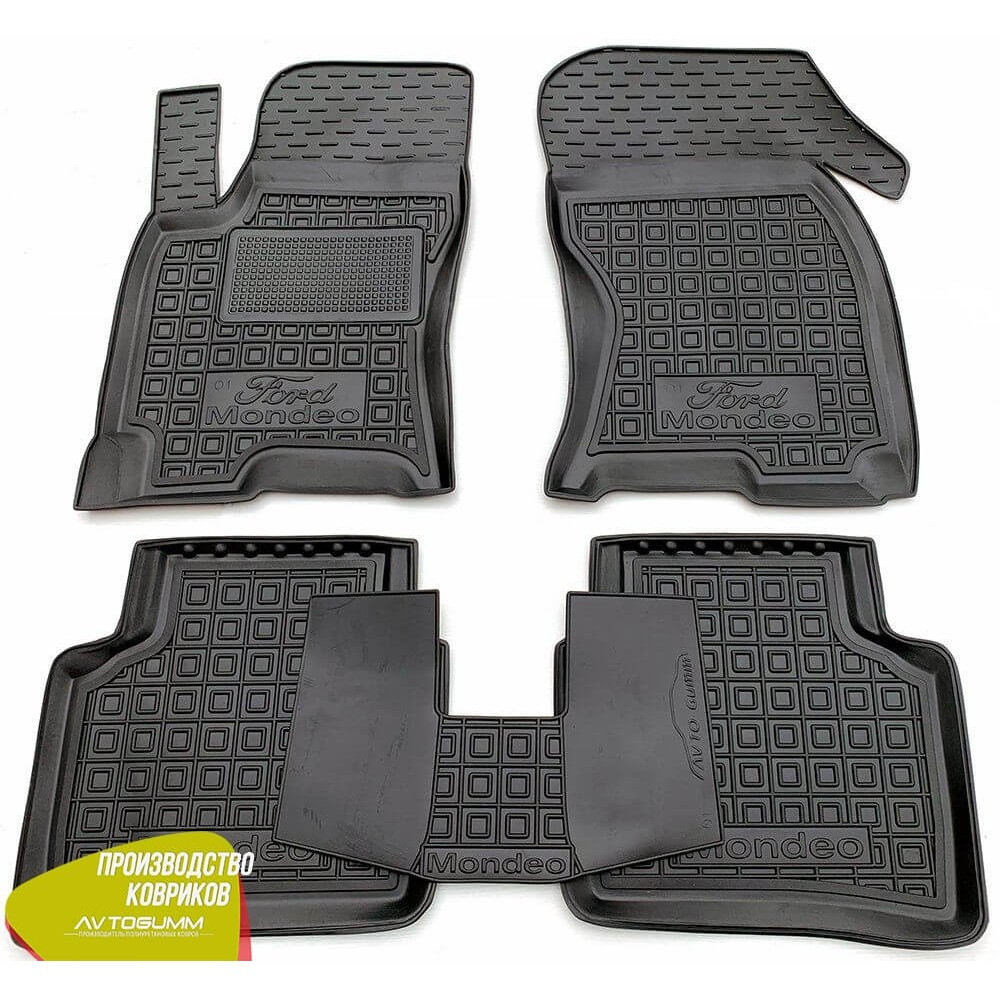 Автомобільні килимки в салон Форд Мондео 3 Ford Mondeo 3 2000-2007 (Avto-Gumm), фото 1