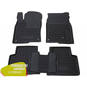 Автомобільні килимки в салон Хонда Цивік седан Honda Civic Sedan 2017- (Avto-Gumm)