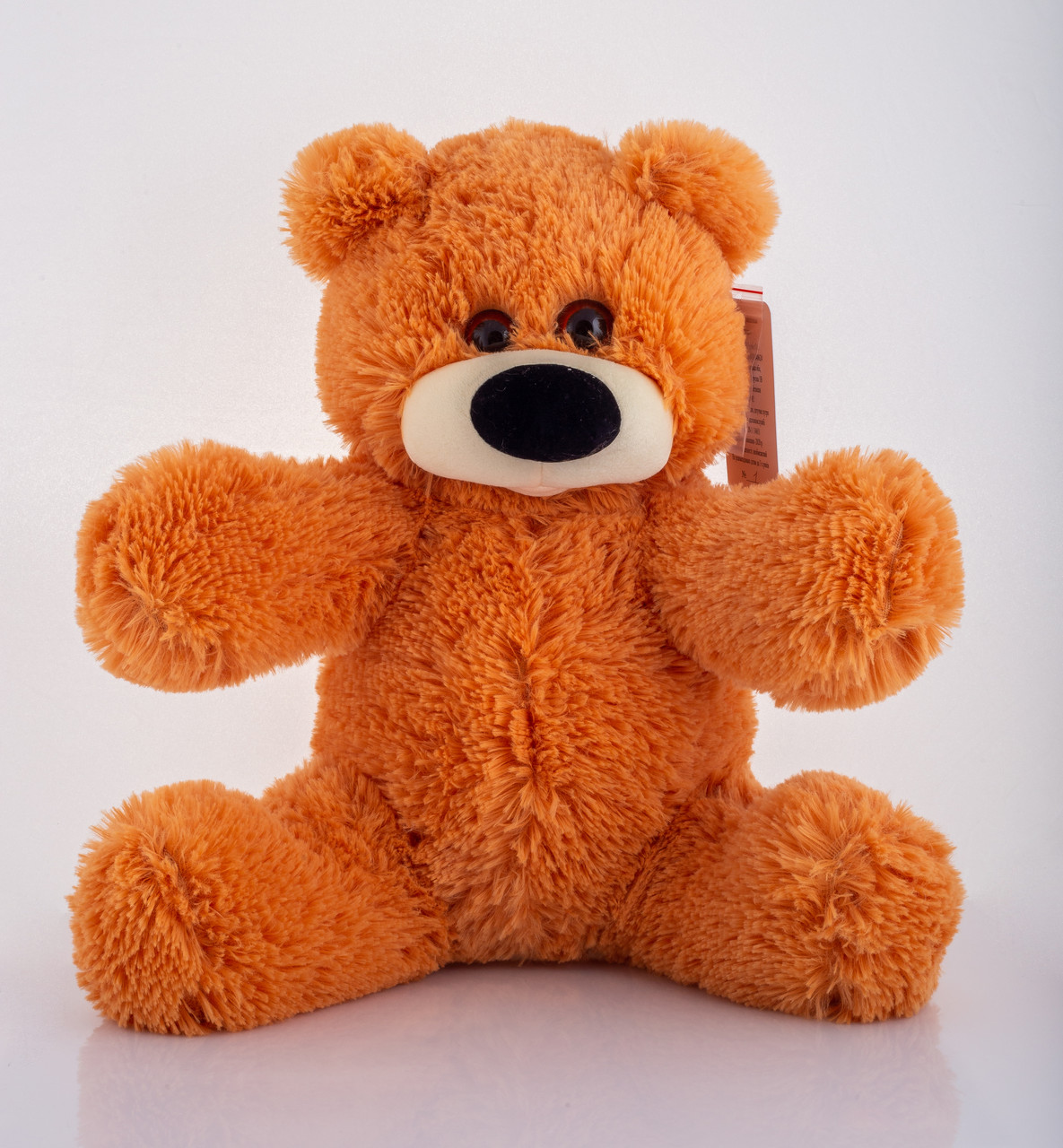 М'яка іграшка ведмідь Бублик 45 см медовий