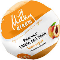 Молочна бомба для ванн Milky Dream "Білий персик" (100 г.)