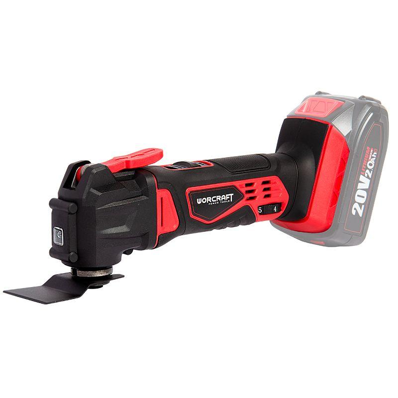 Акумуляторний реноватор Worcraft CMT-S20Li (багатофункційний інструмент), фото 1