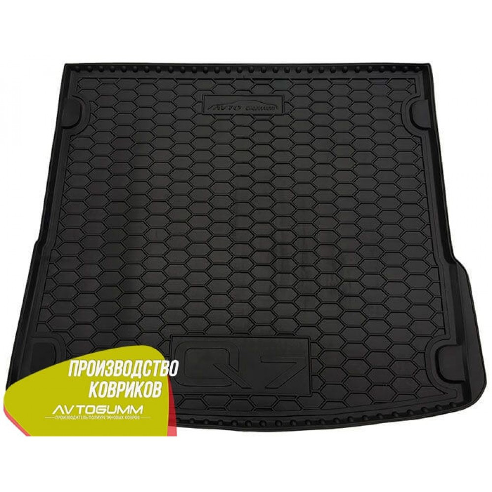 Автомобільний килимок в багажник Ауді Audi Q7 2005- (Avto-Gumm), фото 1