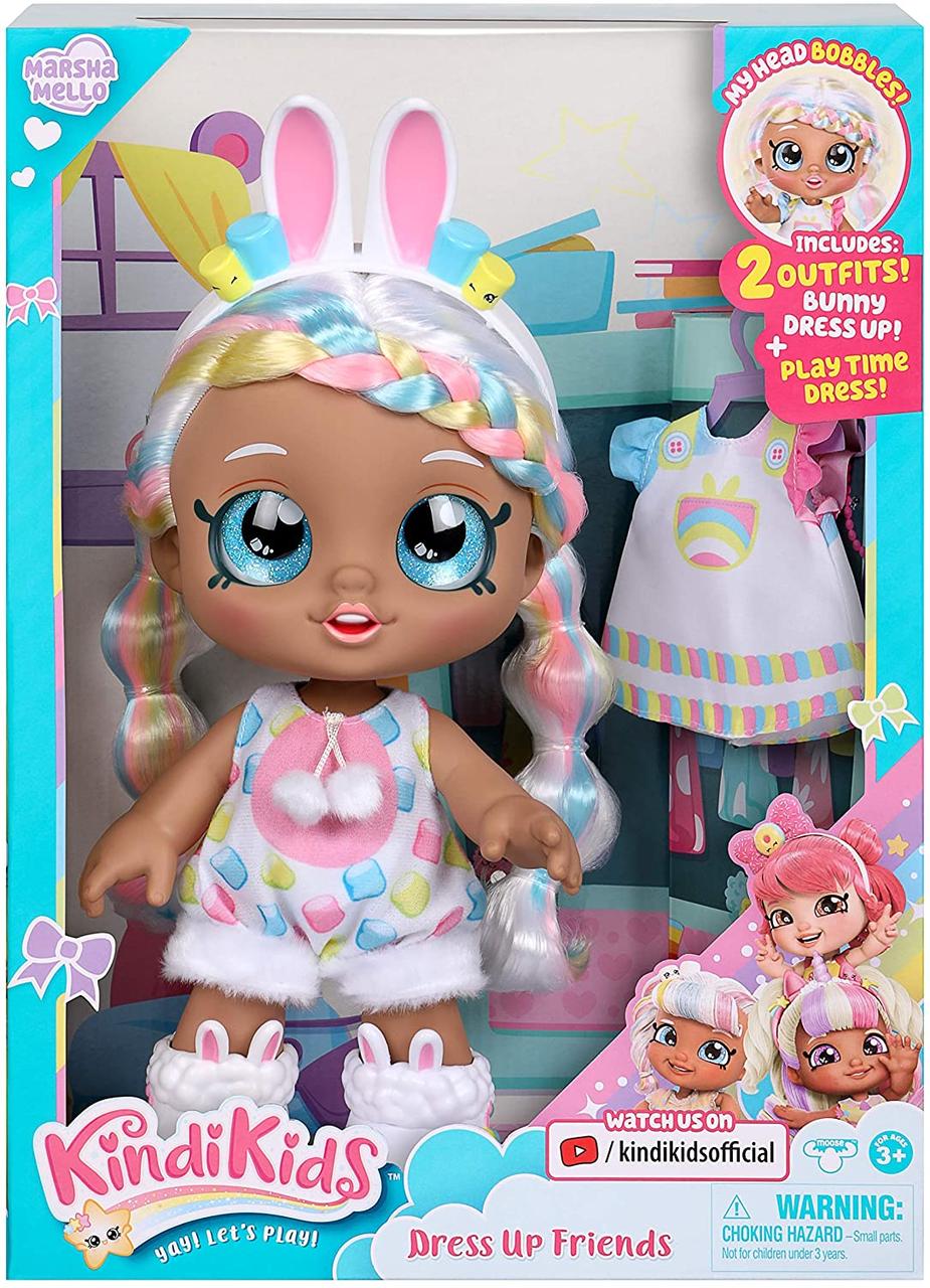 Лялька Кінді Кідс Марша Меллоу Наряджай друга Kindi Kids Marsha Mello Bunny Dress Up Friends 50064