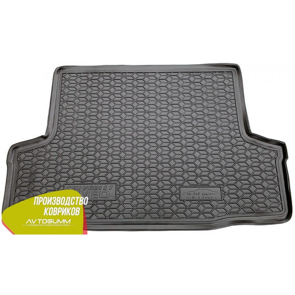 Автомобільний килимок в багажник Шевроле Авео Chevrolet Aveo 2002-2006 Sedan (Avto-Gumm), фото 1