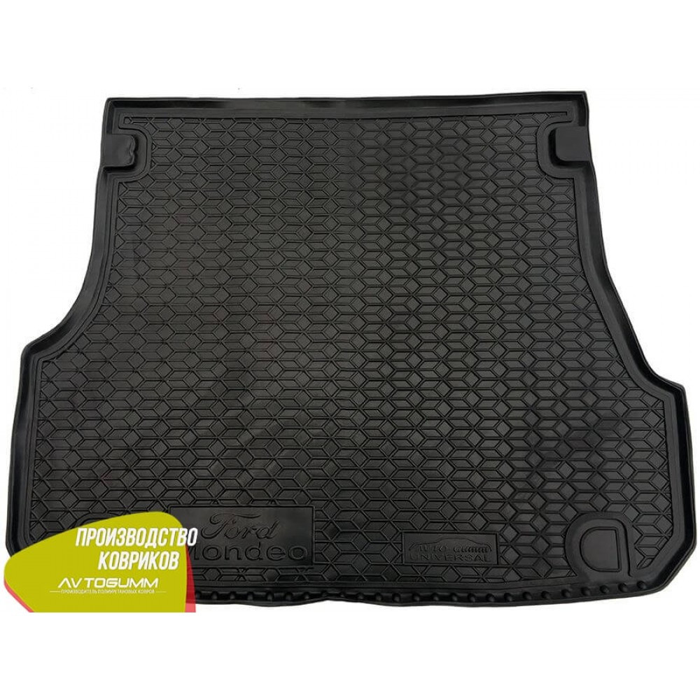 Автомобільний килимок в багажник Форд Мондео 3 Ford Mondeo 3 2000- універсал (Avto-Gumm), фото 1