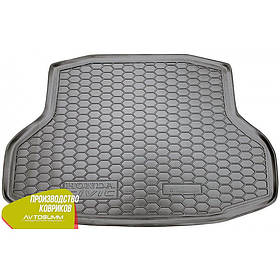Автомобільний килимок в багажник Хонда Цивік Седан Honda Civic Sedan 2017- (Avto-Gumm)