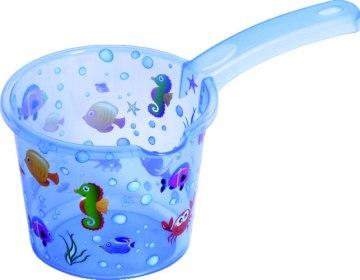 Ковшик для води "Морські жителі", синій - Sevi Bebe,Туреччина, фото 1