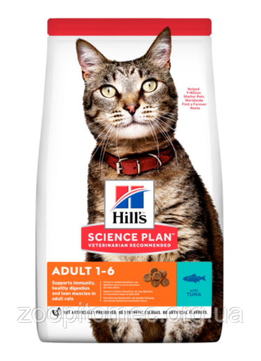 Корм Hills (Хілс) SP Feline Adult Optimal Care Tn для дорослих кішок з тунцем, 10 кг