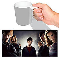 Чашка белая Гарри Поттер (z0620)
