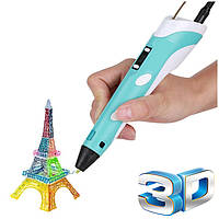 3d ручка с LCD дисплеем 3D PEN, без риска