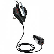 Трансмітер автомобільний FM Bluetooth HLV V11 BT, фото 5