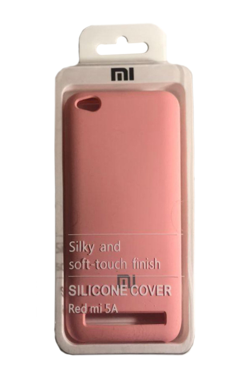 Силіконовий чохол на Xiaomi Redmi 5A (Pink) Soft touch, фото 1