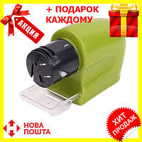 Беспроводная универсальная Swifty Sharp Motorized Knife Sharpener (ножеточка Свифти Шарп), без риска