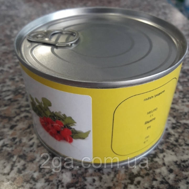 Меліто F1/Melito F1 — Редис, Hazera. 250 грамів насіння, фото 1