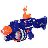 Автомат Бластер SB250 на акумуляторі з м'якими кулями на присосках типу Nerf, фото 2