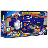 Автомат Бластер SB250 на акумуляторі з м'якими кулями на присосках типу Nerf, фото 5