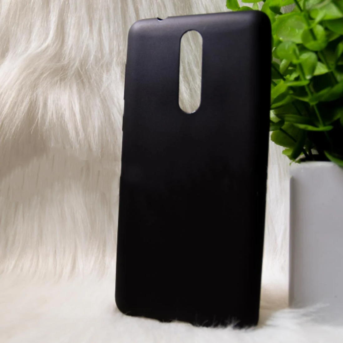 Силиконовый чехол Nokia 8 "VIP" Черный (black)