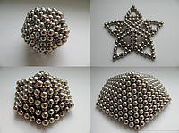 Неокуб, neocube 5 мм, никель,216 шариков, без риска