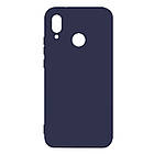 Чохол Silicone Case для Huawei P Smart 2019 Dark Blue, фото 2