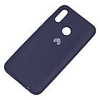 Чохол Silicone Case для Huawei P Smart 2019 Dark Blue, фото 3