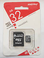 Карта пам'яті Smartbuy MicroSD 32GB class 10