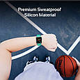 Силіконовий ремінець Promate Oryx-38ML для Apple Watch 38-40 мм Turquoise (oryx-38ml.turquoise), фото 3
