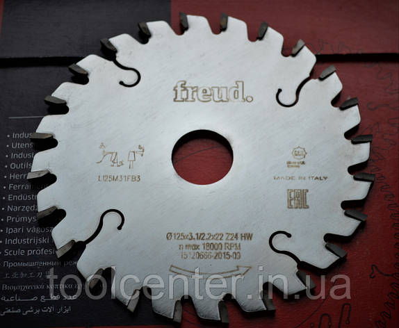 Підрізна Пила LI25M31FB3 D125 d22 Z24, фото 2