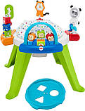 Ходунки- ігровий центр Fisher-Price 3-in-1 Spin & Sort Activity Center, фото 3