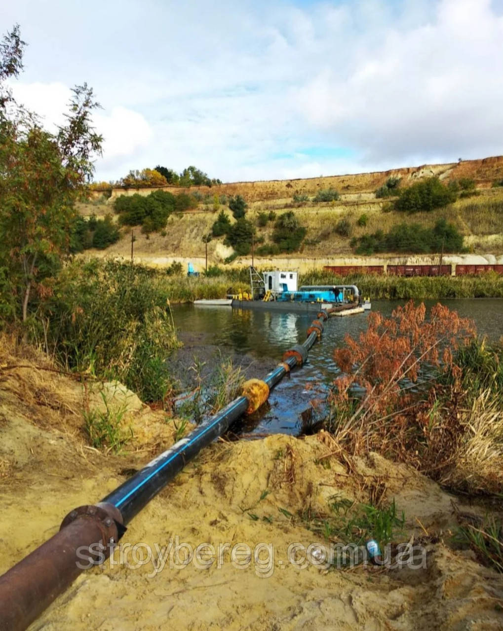 Плавучий экскаватор, чистка водоемов, рек. Глубина выемки до 4-х м. 0674290450 - фото 2 - id-p1288128539