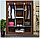 Мобільна тканинна шафа для одягу HCX Storage Wardrobe HCX -153NT, фото 3