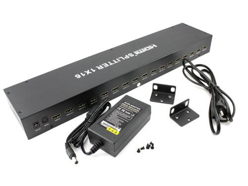 HDMI 1x16 портів 4K спліттер, розгалужувач, комутатор