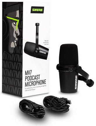 Мікрофон Shure MV7, фото 1