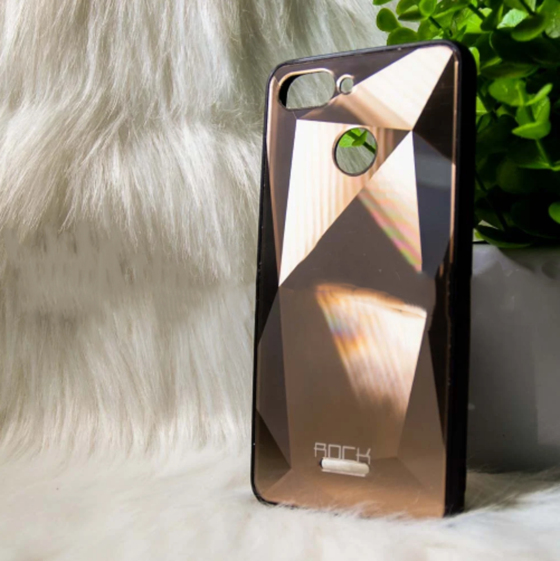 Чохол Xiaomi Redmi 6 "Rock 3D" Золотий (gold)