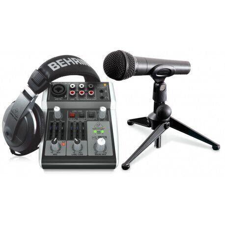 Комплект для звукозаписування Behringer PODCASTUDIO 2 USB