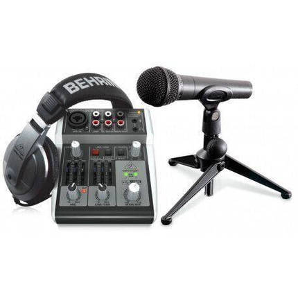 Комплект для звукозаписування Behringer PODCASTUDIO 2 USB, фото 1