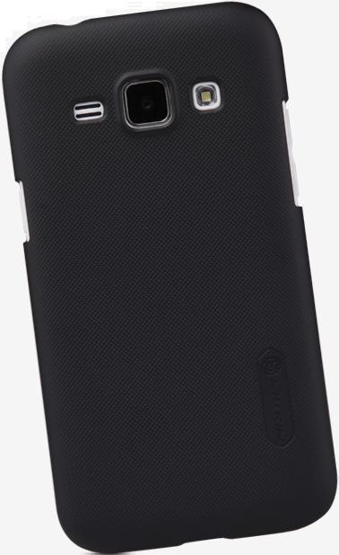Чохол накладка для Samsung Galaxy J1 J100 - Nillkin Frosted Shield Чорний