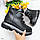 Жіночі зимові черевики на шнурівці натуральна шкіра, фото 4