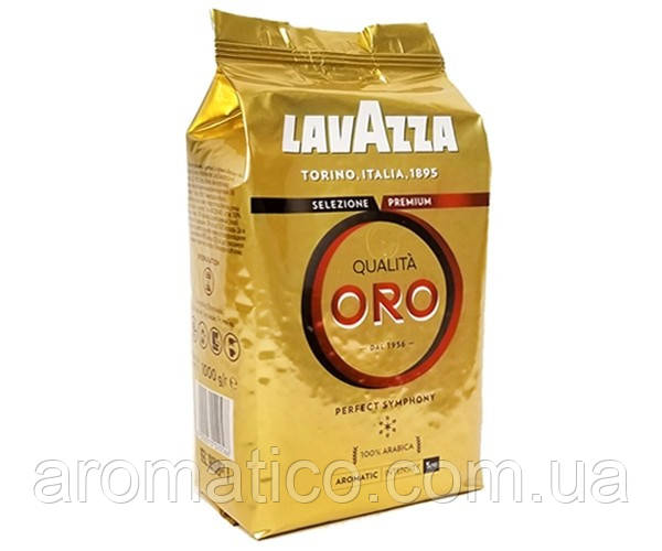 Lavazza Qualità Oro 1 кг в зёрнах - фото 1 - id-p1288156422