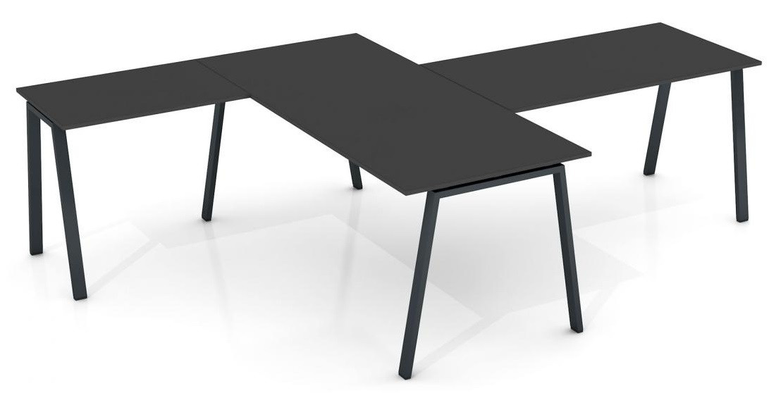 Стіл офісний Promo Top R33-7 з брифінгом ТМ Salita