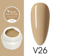 Гель-краска Venalisa Color Mud Gel, 5г, №26 (темно-кремовый)