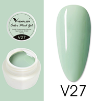 Гель-краска Venalisa Color Mud Gel, 5г, №27 (нежно-мятный)