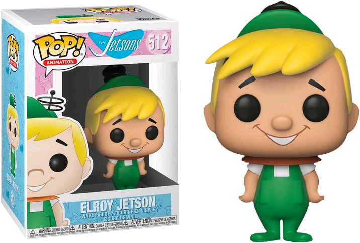 Фігурка Funko Pop Фанко Поп Джетсони Елрой Джетсон The Jetsons Elroy Jetson 10 см Cartoon TJ EJ 512
