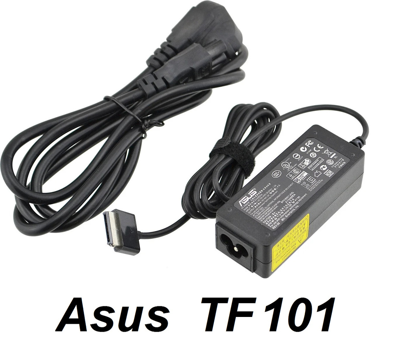 Зарядний пристрій Asus 15V 1.2A 18W штекер TF101, адаптер, блок живлення для ноутбука