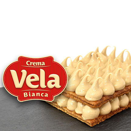 Кондитерський крем молочно - горіховий Вела Ночола Б'янко / Vela Nocciola Bianca, 6 кг, фото 2